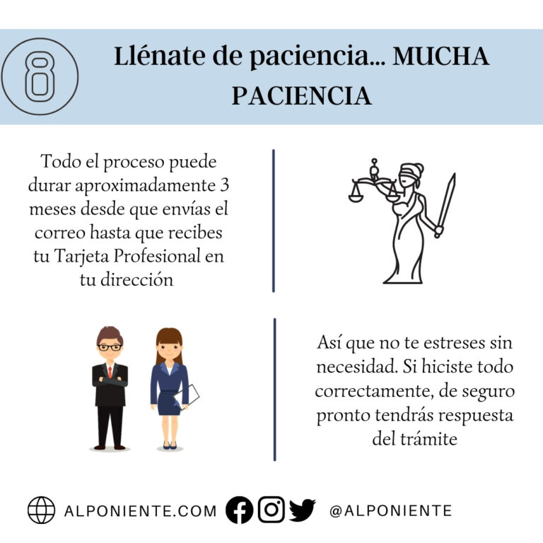 C Mo Sacar La Tarjeta Profesional De Abogado Por Primera Vez Al Poniente