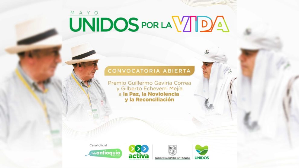 Premio Guillermo Gaviria y Gilberto Echeverri a la Paz, la Noviolencia y la Reconciliación Carlos Nygel Manuel Davis
