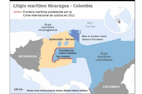 Nicaragua contra Colombia: decisión de la CIJ favorable a Colombia