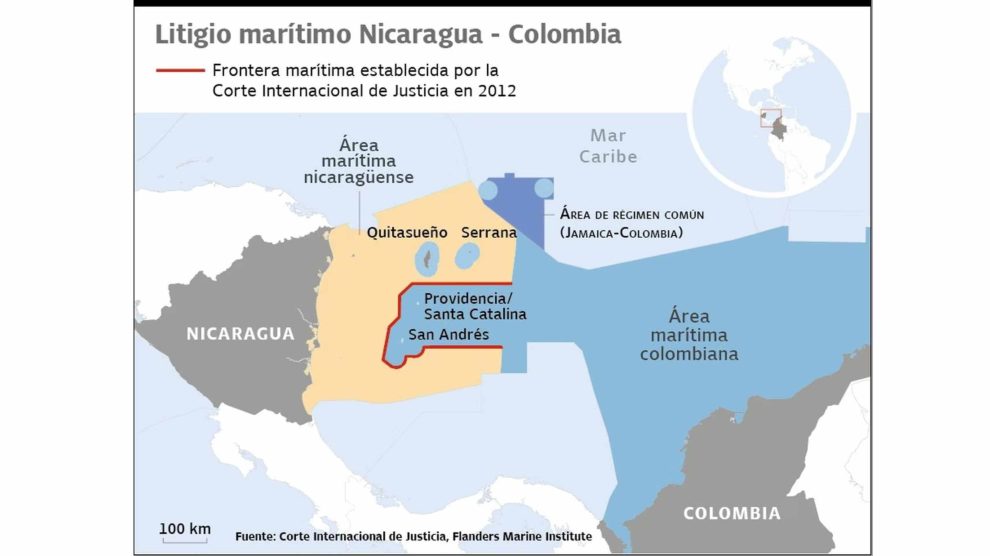 Nicaragua contra Colombia: decisión de la CIJ favorable a Colombia