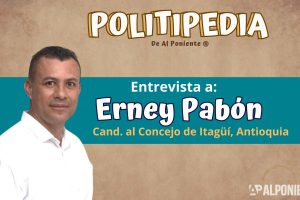 Erney Pabón, número 5 en la lista del Partido ASI al Concejo de Itagüí