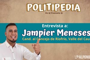 Jampier Meneses Rivas, número 10 en la lista del Partido Nueva Fuerza Democrática al Concejo municipal de Riofrío, Valle del Cauca