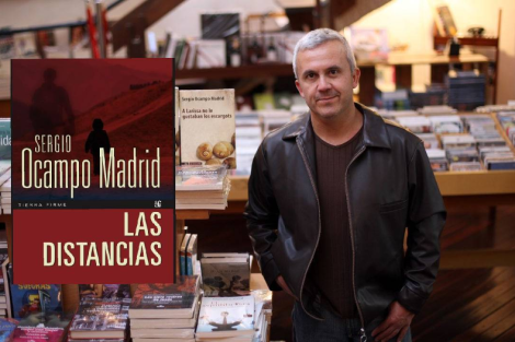 Sergio Ocampo Madrid en la Librería Lerner, autor de la obra “Las distancias” sobre la vida de Luis Alfonso Galán Corredor, hijo mayor no reconocido del dirigente político Luis Carlos Galán Sarmiento, asesinado en 1989 por el narcotráfico siendo el candidato más opcionado para ganar la Presidencia de Colombia en las elecciones de 1990. Fotografía: El Heraldo.