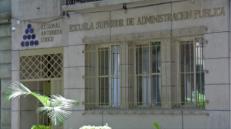 Sede de la Territorial Antioquia de la Escuela Superior de Administración Pública-ESAP en Medellín. Hasta 2021 estuvo unida con el departamento del Chocó que fue constituido en una nueva territorial por la Dirección Nacional de la institución. Cortesía: ESAP.