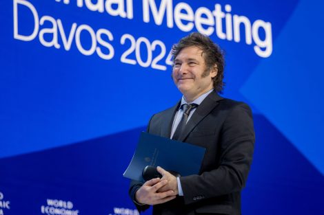 Argentina, Javier Milei Milei en Davos