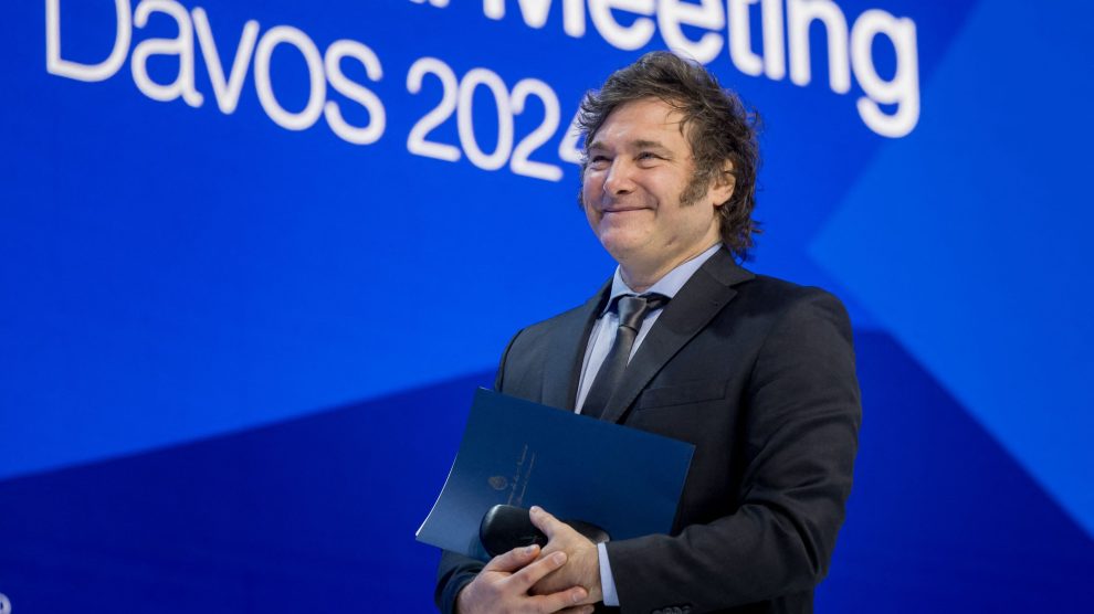 Argentina, Javier Milei Milei en Davos