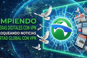 Desbloquear noticias globales con UFO VPN