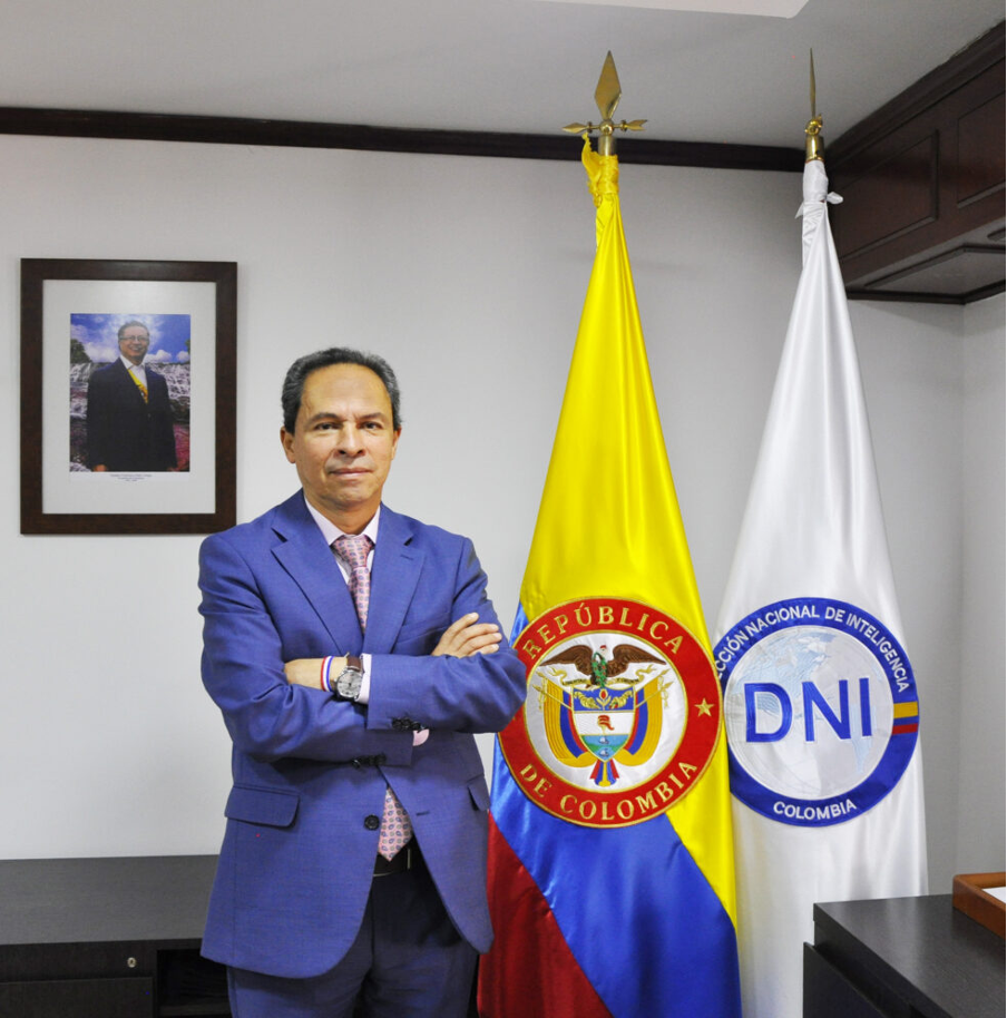 Dr. René Guarín,  cuarto director (encargado) del Departamento Administrativo de la Dirección Nacional de Inteligencia-DNI desde 20 de enero de 2026.. Foto: DNI/Presidencia de la República