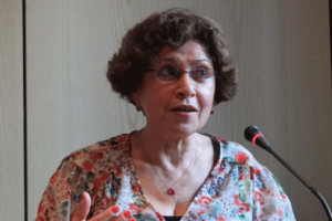 Luisa Ballesteros Rosas, escritora y filóloga colombiana radicada en París. Foto: Zona Cero (medio digital)