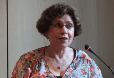Luisa Ballesteros Rosas, escritora y filóloga colombiana radicada en París. Foto: Zona Cero (medio digital)