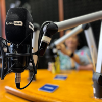 Estudios de Radio UNAL Medellín que se emite por el dial 101.4 FM: Foto: Radio UNAL (X/Twitter)