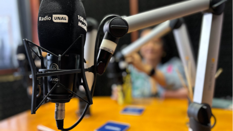 Estudios de Radio UNAL Medellín que se emite por el dial 101.4 FM: Foto: Radio UNAL (X/Twitter)